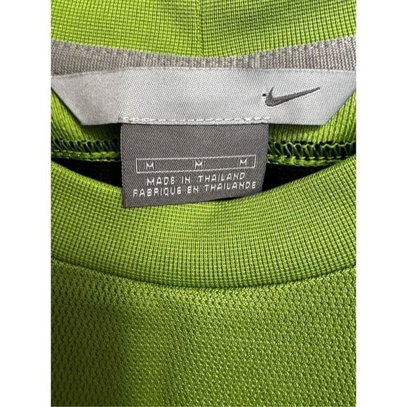 Vintage y2k Nike Club Jersey Tshirt Green Short Sleeve Crew Neck Mens M Medium - Picture 3 of 3